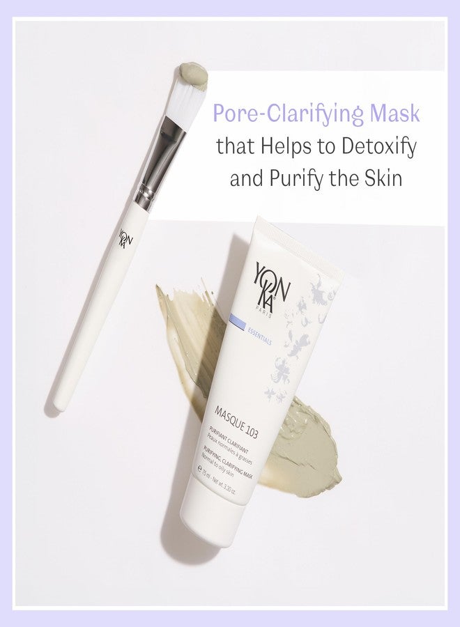 Yonka Masque 103 | Clay Face Mask | Clarify Skin and Tighten Pores with Botanical Extracts and Triple Clay Blend | Oily and Acne Prone Skin | Paraben-Free | 3.30 oz - Image 4